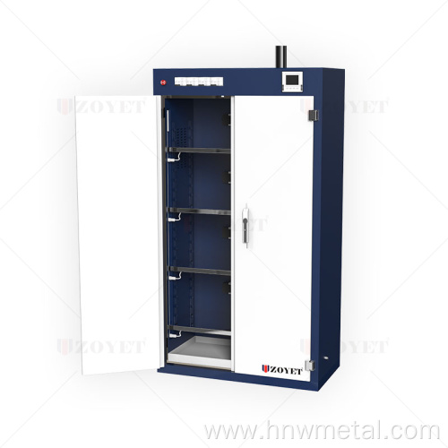 Double Layers Steel Plate Fireproof Battery Charging Cabinet